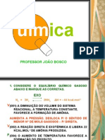 3999748 Quimica PPT Equilibrio Quimico Exercicios