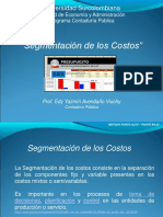 X. Métodos de Segmentación de Los Costos Ok 2019