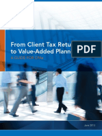 Client Tax Returns To Value Added Planning