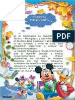Carpeta Pedagogica 4to 2019-2020