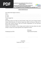 Nota Pengiriman Olshop Kosong