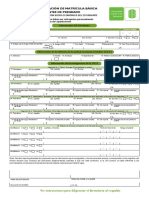 Formulario Socioeconomico PDF