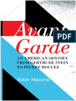 Maconie, Robin - Avant Garde - An American Odyssey From Gertrude Stein To Pierre Boulez-Scarecrow Press (2012)