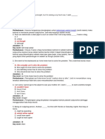 Kumpulan Soal Subjunctive