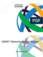 CMMI Maturity Profile 30 June 2018