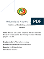 De La Jurisdiccion Constitucional Al Derecho Procesal Constitucional