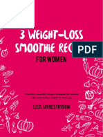 3 Weight-Loss Smoothie Recipes - Liezl Jayne PDF