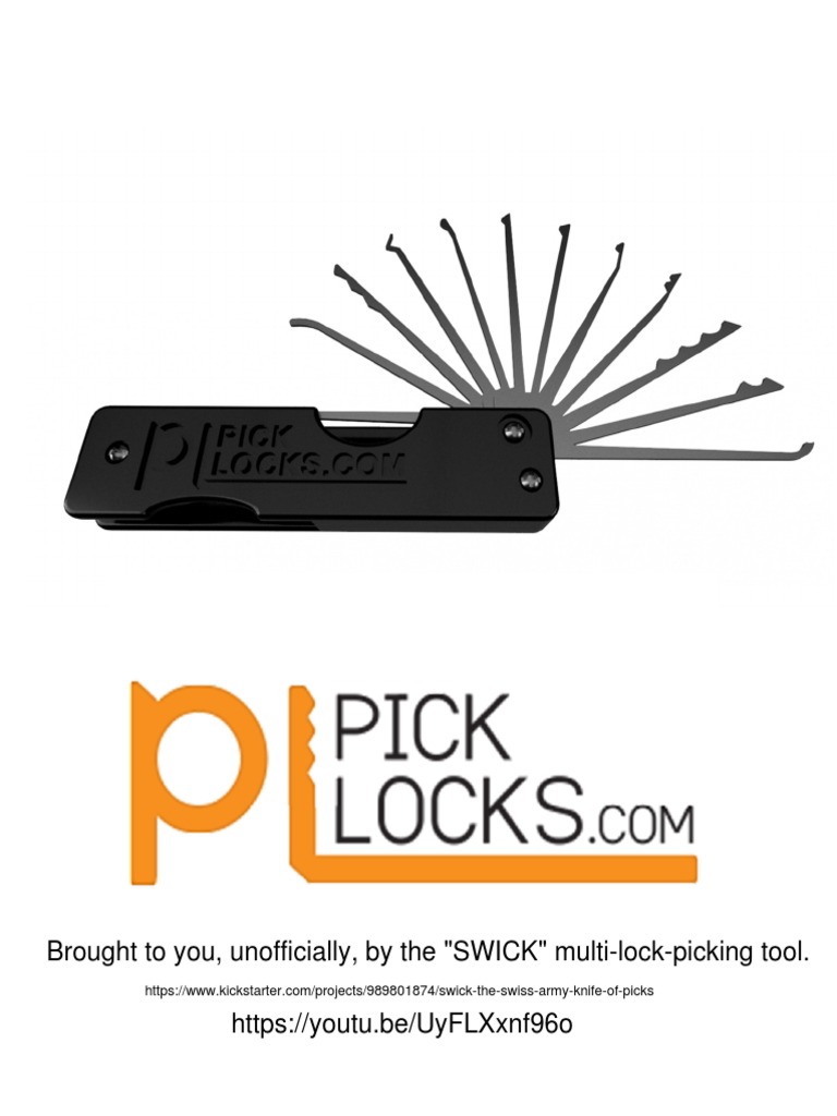 Art Of Lock Picking Pdf Physical Security Security Technology