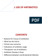 Rational Use of Antibiotics