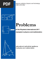 2025 International Physics Competition Problems | PDF | Pressure | Gases