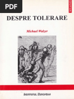 Michael Walzer - Despre Tolerare PDF