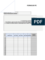 Form Pendaftaran PIN Speed 2018 - Nama Propinsi