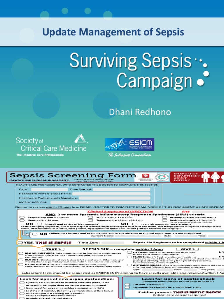 Sepsis Management Guidelines and Protocols | PDF | Sepsis | Immunology