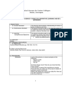 LESSON PLAN in SCIENCE V USING COLLABORATIVE LEARNING AND 5E