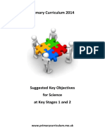 Science Key Objectives