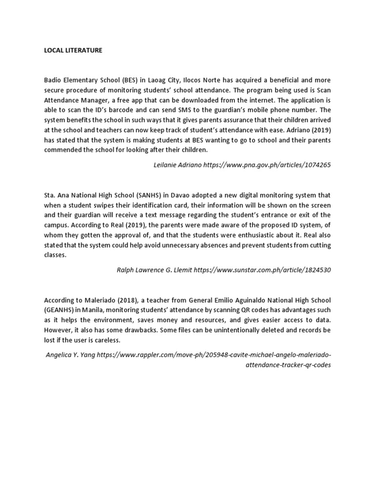 RRL Paraphrased - Articles | PDF | Radio Frequency Identification ...
