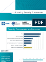 Automating Security Frameworks