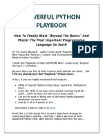 Powerful Python Playbook