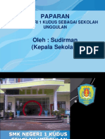 (New2) Paparan SMK Negeri 1 Kudus Sebagai Sekolah Unggulan