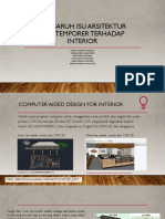 Pengaruh Isu Arsitektur Kontemporer Terhadap Interior