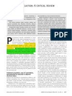 Arterial Cannulation A Critical Review