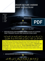 Matlamat Aqidah Islam (Ismat, Nabil, Zarif, Shauqi, Hilmi)
