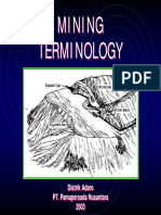 Mining Terminology