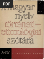 EtimologiaiSzotarHun 1 PDF | PDF
