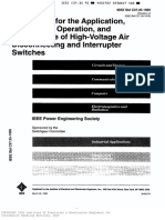 Ieee c37.35 - 1995 Ac HV Switches