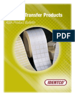 IDENTCO - Thermal Transfer Products Catalog (Asia)