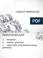 Lingkup Ginekologi