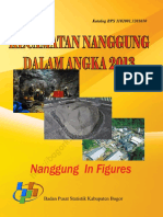 Kecamatan NANGGUNG Dalam Angka 2013