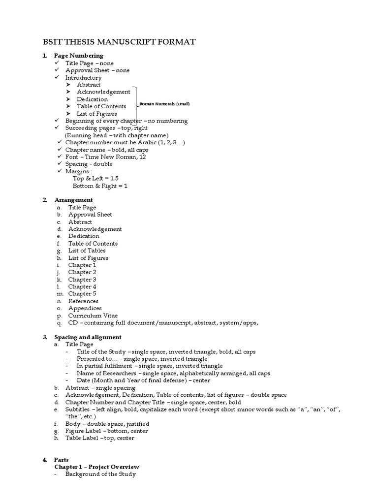 BSIT Thesis Format | PDF | System | Software Development