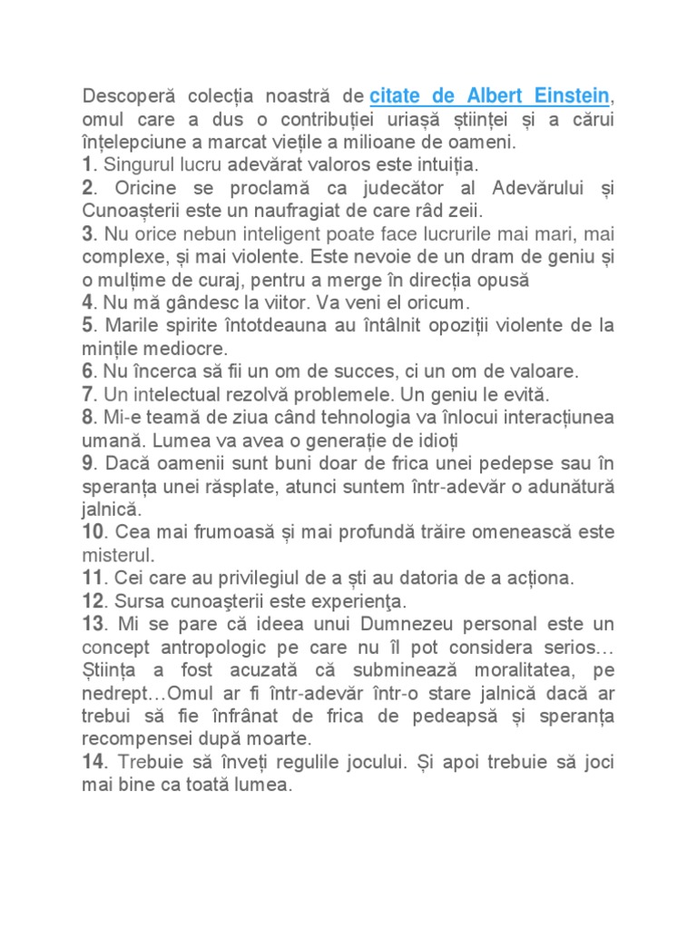Albert Einstein | PDF
