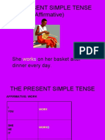 The Present Simple Tense