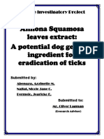 Annona Squamosa Leaves Extract
