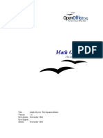 OpenOffice. Math Objects. The Equation Editor (2004).pdf
