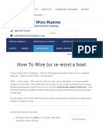 How To Wire A Boat - Beginners Guide With Diagrams - New Wire Marine