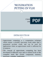 Approximation Computing in Vlsi