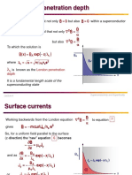 London Penetration Critical Currents