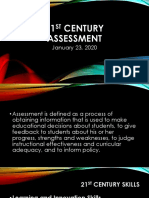 21st Century Assessment