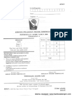 Kertas 3 Pep Akhir Tahun Ting 4 Terengganu 2010 - Soalan PDF