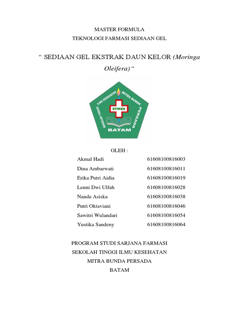 Master Formula | PDF | Memasak, Makanan, & Anggur | Kesehatan Holistik