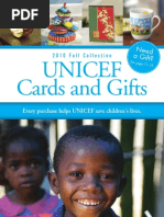 2010 UNICEF Cards and Gift Catalog