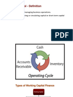 Working Capital Assessment Methods - ABRIDGED Version