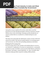 Food consultant | Food Industry Consultant - SolutionBuggy