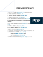 Special Commercial Law