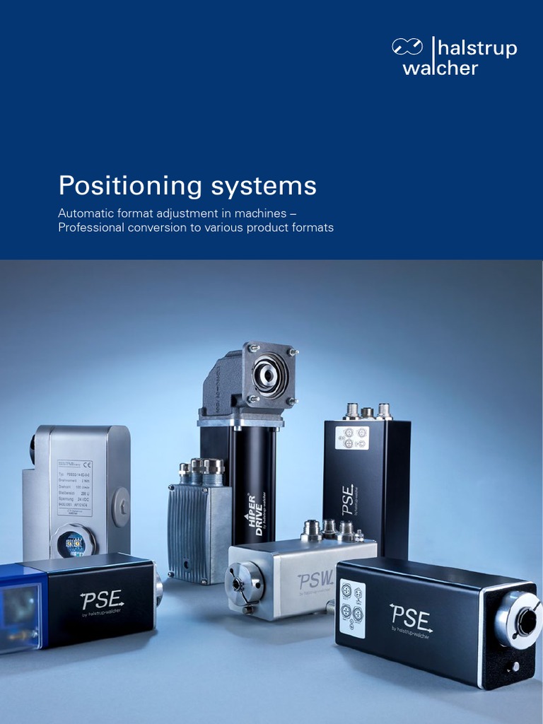 Walcher Positioning Systems Overview | PDF | Bus | Lean Manufacturing