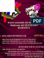 BURNOUT Taller - Prof. Lic. Ma. Del Carmen González Fornaro