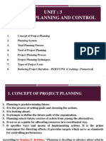 UNIT 3 Project Planning and Control